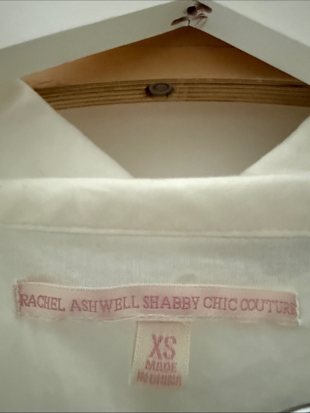 Rachel Ashwell Shabby Chic Couture White Cotton Pajamas - Picture 4 of 8